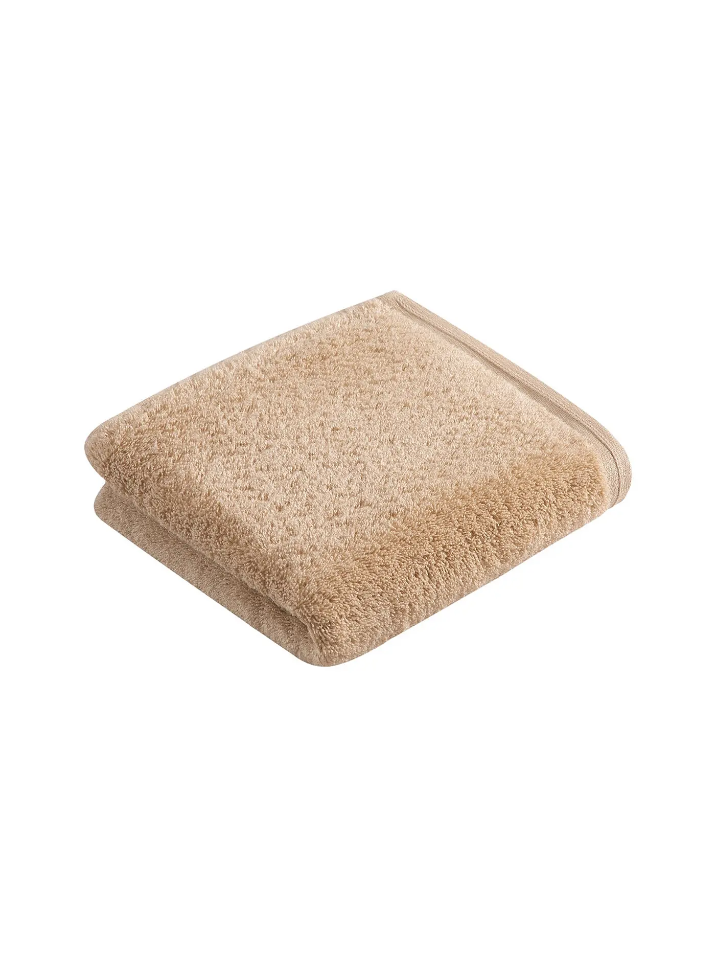 VOSSEN | Handtuch Vegan Life 50x100cm Sage | beige
